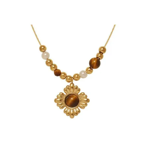 KING OF BLING Титановая сталь Ожерелья Женские Год Змеи Удачи