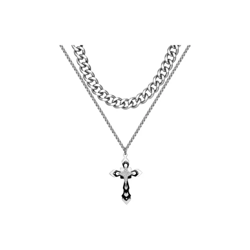 ENFANTIN Ожерелья Унисекс Серебряный