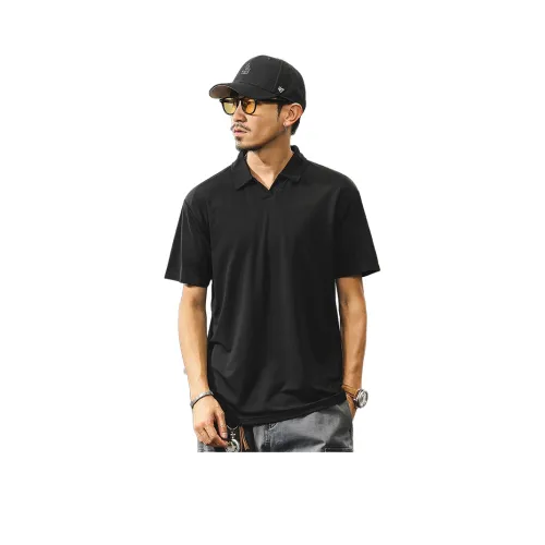 JIELEINUO Мужская рубашка поло