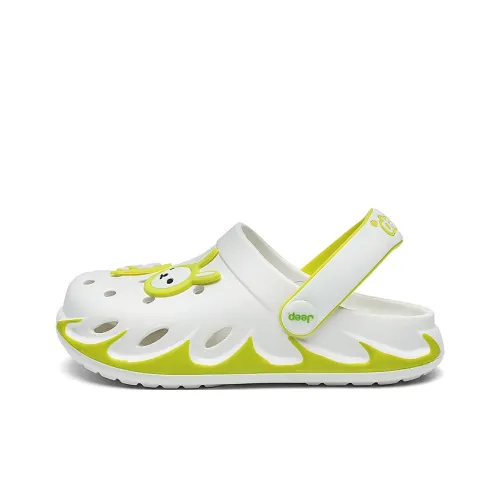 JEEP Детские перфорированные тапочки с низким верхом Kids