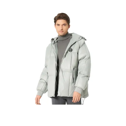 JOSEPH ABBOUD Down Jacket Men's Light Gray