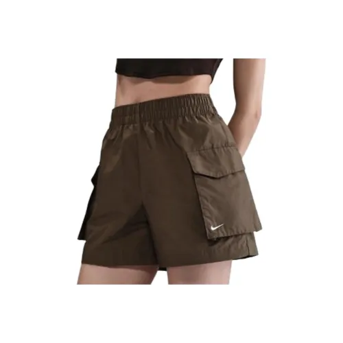 nike Карго Шорты Женские Коричневые