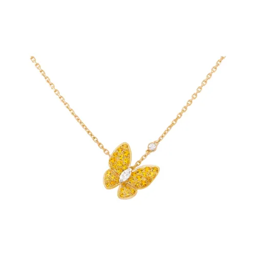 Van Cleef & Arpels Two Butterfly Series Ожерелья Женские