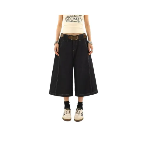 CARQ Черные Женские Джинсовые Шорты