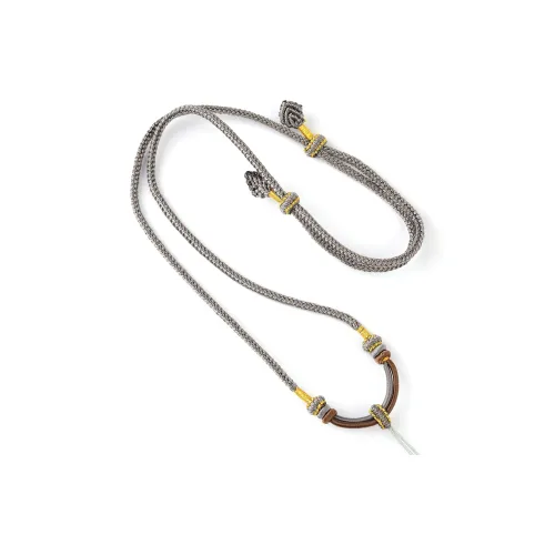 Moon Jewelry Плетеные Ожерелья из Веревки Унисекс