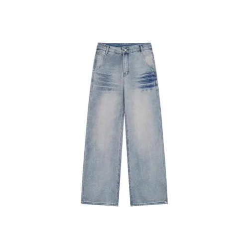 Vine Color Светло-синие Женские Джинсы