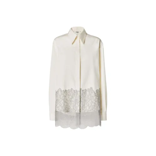 FENDI Белые Женские Рубашки