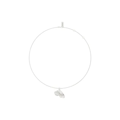 Mouhooland Белое золото с медным покрытием ожерелья унисекс