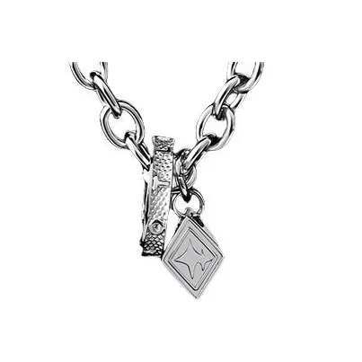 PINK U Титановые стальные ожерелья унисекс