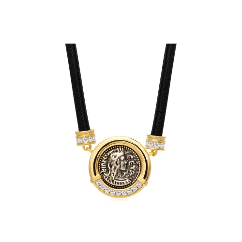 DOWER HALL Кожаный шнур сплав ожерелья унисекс