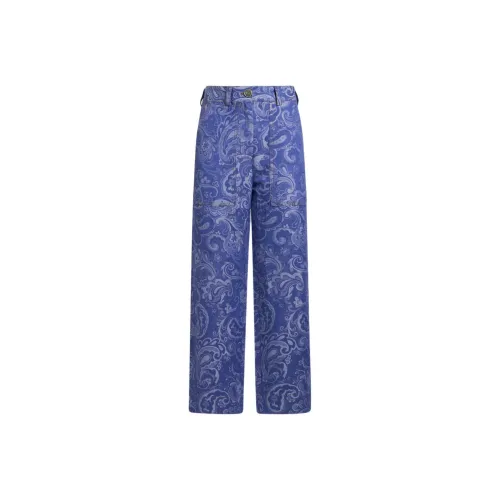 ETRO Синие Женские Джинсы