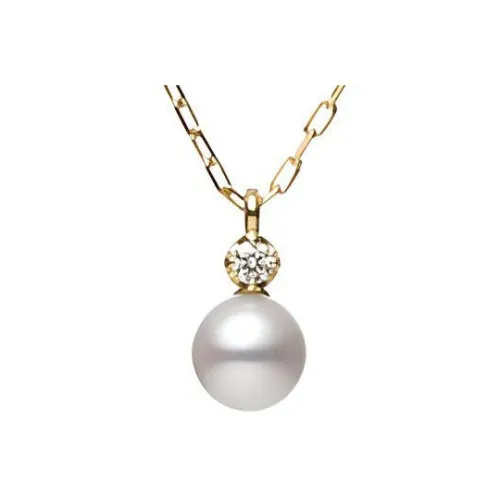 MIKIMOTO Ожерелья Золото/белый Женские