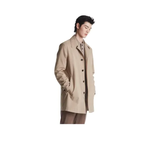 K BOXING Тренчкот Мужской Абрикос