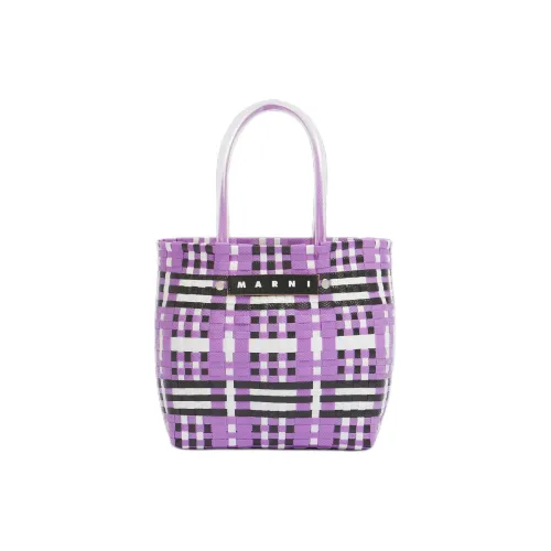 MARNI Полипропиленовая сумка женская фиолетовая