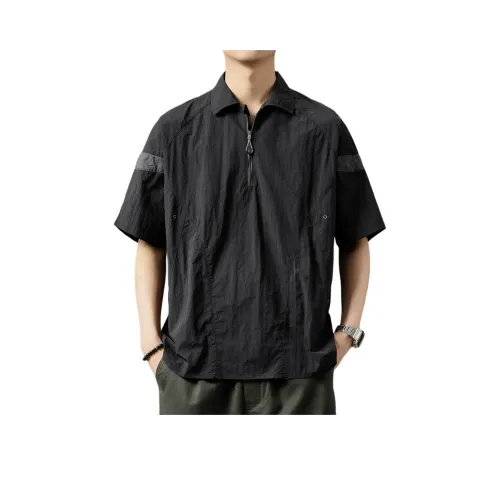 BLACK AT Активный Летний Поло Унисекс