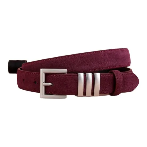 NOMK Коровья замша Кожаные ремни Унисекс 2,5 см