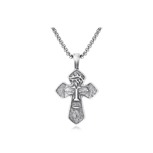 EVBEA Титановые стальные ожерелья унисекс