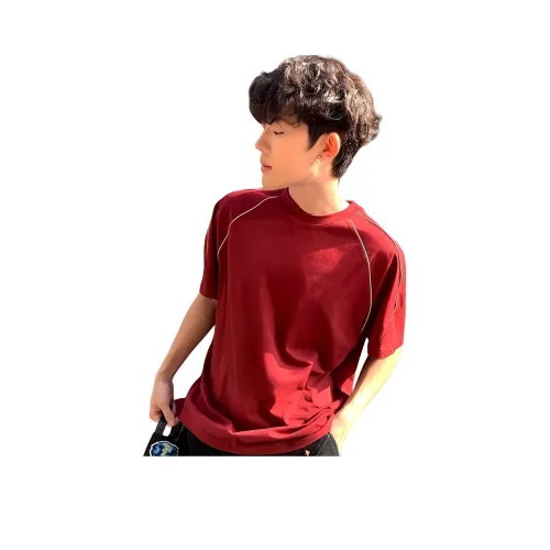 DANJUE Бургундский Унисекс Рубашка T