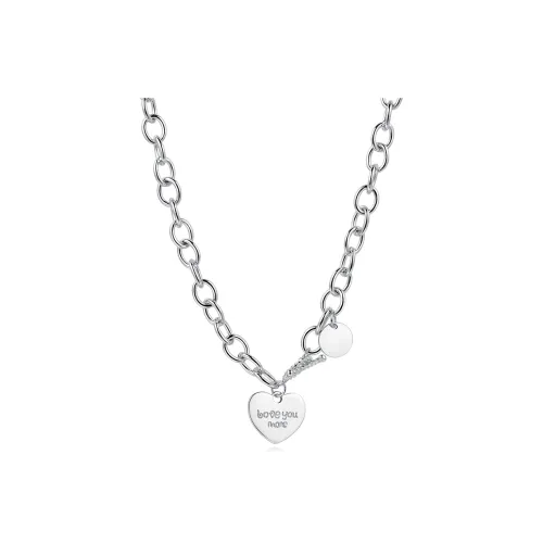 West Island Смешанный материал Ожерелье Серебряное Женское