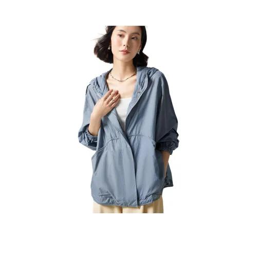 Fog Куртки Пальто Женские Синий тон