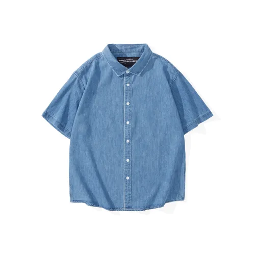 FAFC Светло-синие мужские рубашки