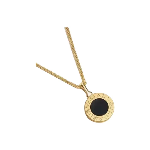 BVLGARI Колье Колье BVLGARI BVLGARI, Желтое Золото 18 Карат, Оникс. Длина 41-43 См