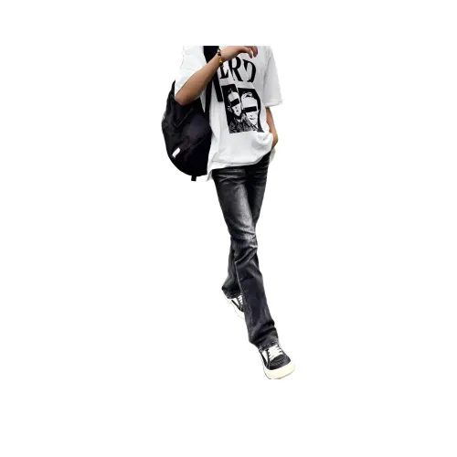 Humanism 1986 Черные Унисекс Джинсы