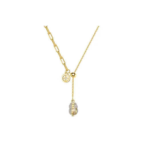 CLARKIA FLOWER Ожерелья из титанового сплава Женские