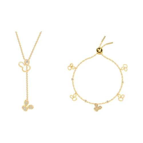 VEECANS Экологичный Медный Искусственный Кристалл Ожерелье Браслет Женские