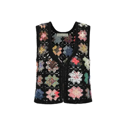SWAYING KNIT Черные Женские Майки