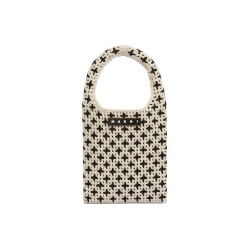 MARNI Шерсть Сумка Женская Черная Вишневая