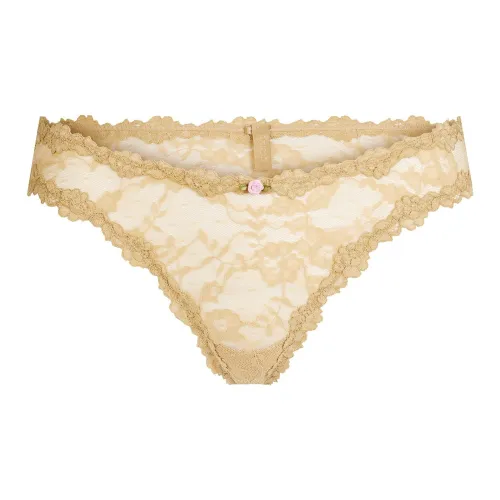 SKIMS SS25 STRETCHLACE DIPPED Стринг Трусы Женские