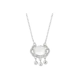 Серебряное ожерелье с замком и стойким ароматом (серебро S925)