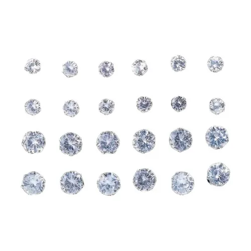 Universe Search Rhinestone Stud Earrings Unisex Universe Search Стразы Серьги-гвоздики Унисекс