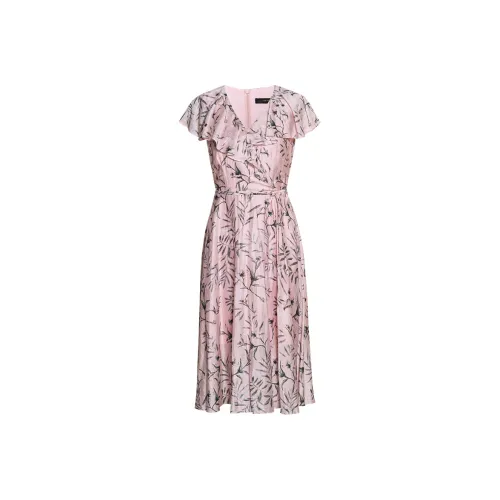 ROEYSHOUSE Короткое платье с короткими рукавами женское