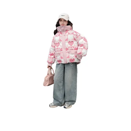 MY LITTLE PONY Cotton Down Jacket Pink Teenagers