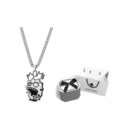 ALIEN BANG Ожерелье из титановой стали унисекс