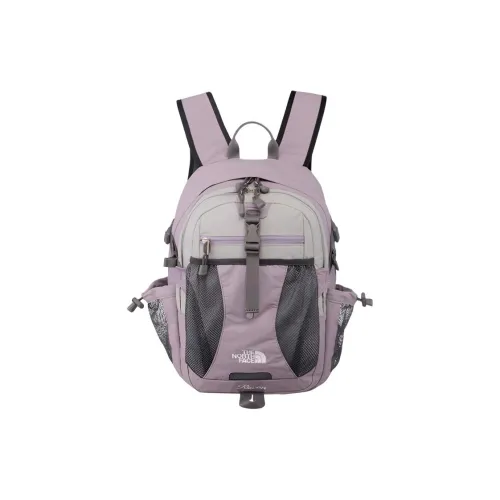 THE NORTH FACE Нейлон Рюкзак Outdoor Сумка Обычный Унисекс Серый Lilac Цвет