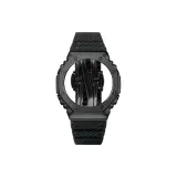 Чёрный корпус + Чёрный ремешок из фторкаучука