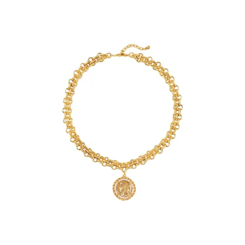 Jennifer Behr Brass Necklaces Женские Золотой