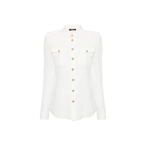 BALMAIN Белые Женские Рубашки