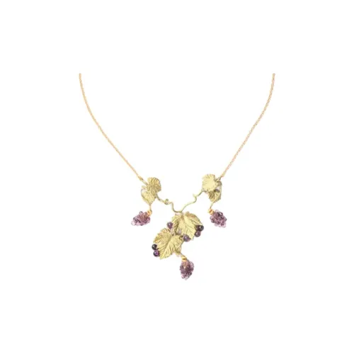 Michael Michaud Бронза Разрисованные Ожерелья Женские Золото