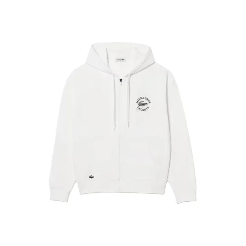 Толстовка LACOSTE Collaboration Унисекс Белая