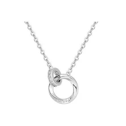 QIANFANGDAHUANGYE Серебряные ожерелья женские