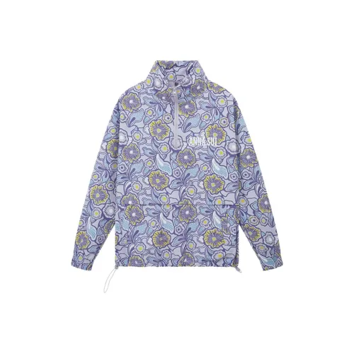 ANNA SUI Фуронг Фиолетовый Женские Ветровки