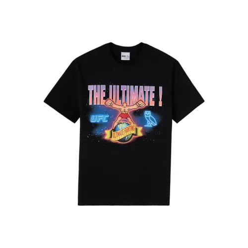 Октябрьский Очень Собственный UFC Co Бренд Модель SS25 T Рубашка Мужская