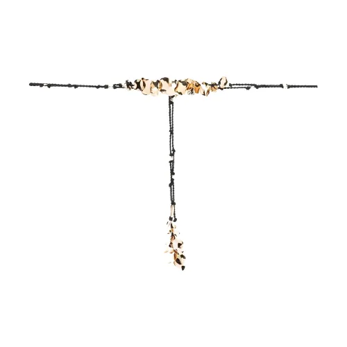 ISABEL MARANT Латунь Полиэстер Олово Ожерелья Женские Золото