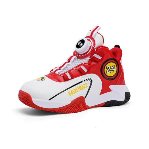 D W Анти KICK Амортизация И Устойчивость К Износу MID Топ Детские Баскетбольные Кроссовки Подростки