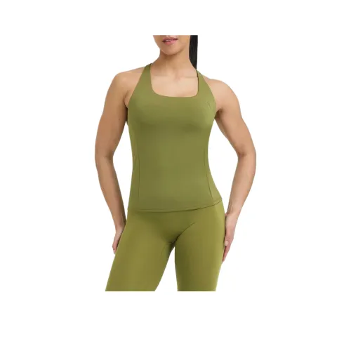 ONER ACTIVE Топ для йоги Женский Оливково-зеленый