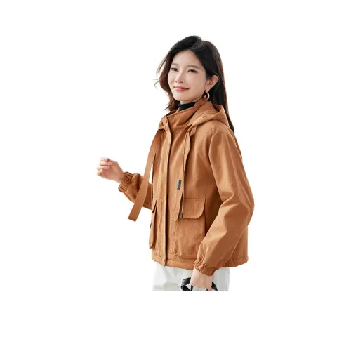 TERRE BLEUE Пуховая куртка Женская Карамель